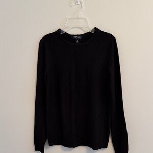 Buffalo David Bitton Black Long Sleeve Top